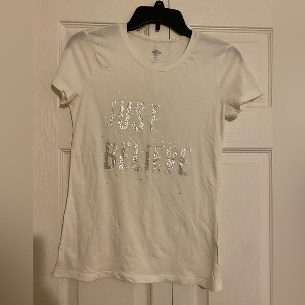 Old Navy “Just Believe” Christmas Tee